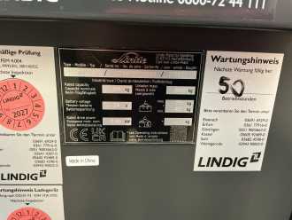 Wózki widłowe używane LINDE MV01 ELEKTRO MITTELHUBKOMMISSIONIERER (13070929)