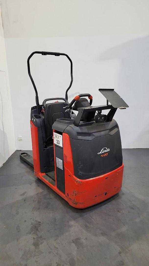 Wózki widłowe używane LINDE N20C ELEKTRO NIEDERHUBKOMMISSIONIERER (13052741)