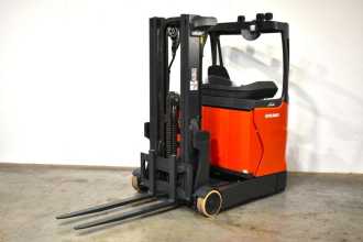 Wózki widłowe używane LINDE R 10 B 1120-01 ELEKTRO SCHUBMASTSTAPLER (13031750)