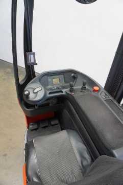 Wózki widłowe używane LINDE R 10 B 1120 ELEKTRO SCHUBMASTSTAPLER (12969325)