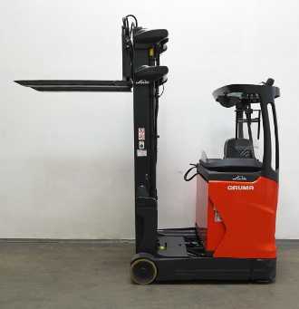 Wózki widłowe używane LINDE R 12 B 1120 ELEKTRO SCHUBMASTSTAPLER (12947903)