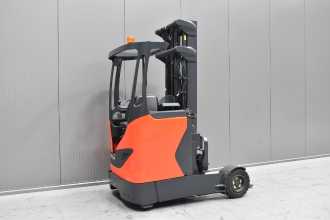 Wózki widłowe używane LINDE R 14 G - 01 /58492/ ELEKTRO SCHUBMASTSTAPLER (13064250)