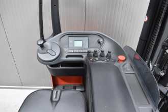Wózki widłowe używane LINDE R 14 G - 01 /58492/ ELEKTRO SCHUBMASTSTAPLER (13064250)