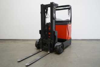 Wózki widłowe używane LINDE R 14 G 1120 ELEKTRO SCHUBMASTSTAPLER (13032608)