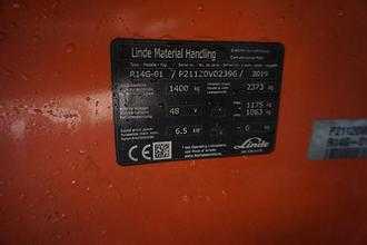 Wózki widłowe używane LINDE R 14G-01 - 2019er ELEKTRO SCHUBMASTSTAPLER (13031828)