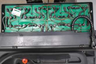 Wózki widłowe używane LINDE R 16 HD 1120-01 ELEKTRO SCHUBMASTSTAPLER (13038830)