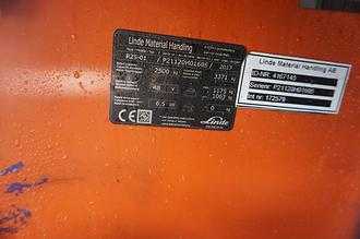 Wózki widłowe używane LINDE R 25-01 - Nur 3.971 Stunden ELEKTRO SCHUBMASTSTAPLER (13064805)