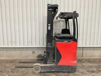 Wózki widłowe używane LINDE R10B BR1120 ELEKTRO SCHUBMASTSTAPLER (12943830) backdrop