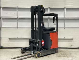 Wózki widłowe używane LINDE R14-01 ELEKTRO SCHUBMASTSTAPLER (13033821) backdrop
