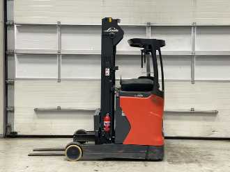 Wózki widłowe używane LINDE R14-01 ELEKTRO SCHUBMASTSTAPLER (13033821)