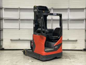 Wózki widłowe używane LINDE R14-01 ELEKTRO SCHUBMASTSTAPLER (13033821)