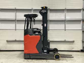 Wózki widłowe używane LINDE R14-01 ELEKTRO SCHUBMASTSTAPLER (13033821)