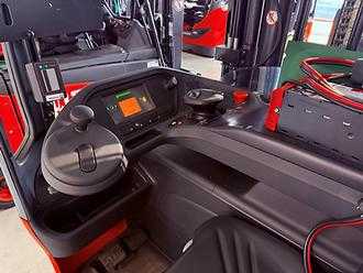 Wózki widłowe używane LINDE R14/1120 ELEKTRO SCHUBMASTSTAPLER (12945685)