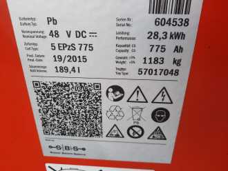Wózki widłowe używane LINDE R14 ELEKTRO SCHUBMASTSTAPLER (12724715)