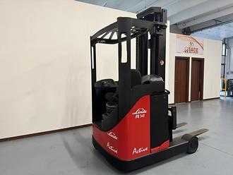 Wózki widłowe używane LINDE R14 ELEKTRO SCHUBMASTSTAPLER (12958909)