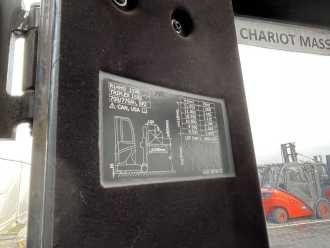 Wózki widłowe używane LINDE R14HD-01 ELEKTRO SCHUBMASTSTAPLER (13002825)