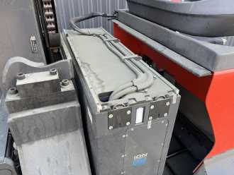 Wózki widłowe używane LINDE R14HD-01 ELEKTRO SCHUBMASTSTAPLER (13072650)
