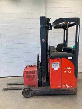 Wózki widłowe używane LINDE R14S/115  ELEKTRO SCHUBMASTSTAPLER (12901991)