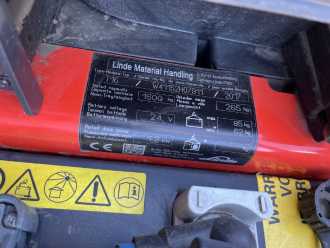 Wózki widłowe używane LINDE T16 ELEKTRO NIEDERHUBWAGENDEICHSEL (13069225)