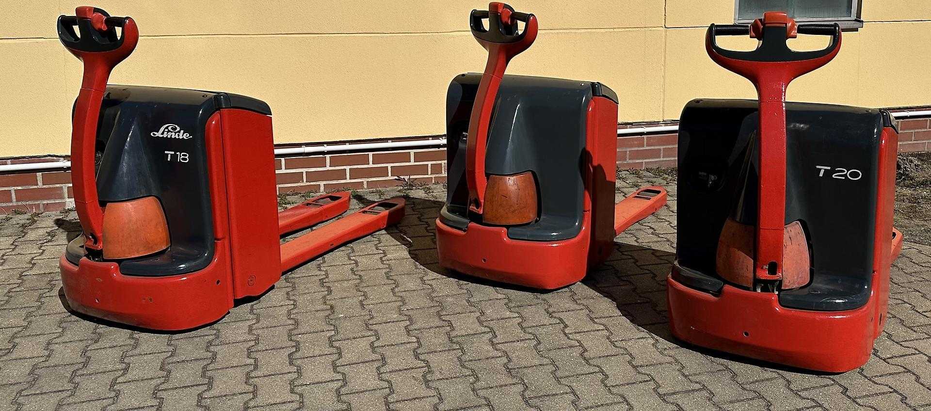 Wózki widłowe używane LINDE T18 ELEKTRO NIEDERHUBWAGENDEICHSEL (11921238)