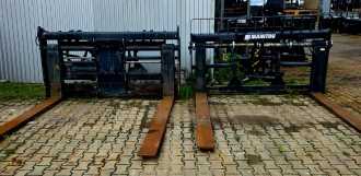 Wózki widłowe używane MANITOU FORK POSITIONER+SIDE SHIFT for MHT 10130 WEITERE TELESKOPARMSTAPLER (13067428)