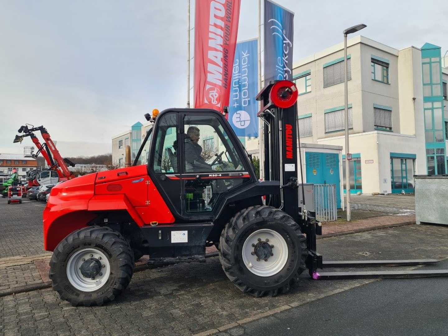 Wózki widłowe używane MANITOU M50.4 ST5 DIESEL GELAENDESTAPLER (13069846)