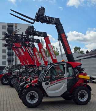 Wózki widłowe używane MANITOU MLT 625-75 H NEW WEITERE TELESKOPARMSTAPLER (13073034)
