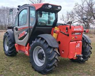 Wózki widłowe używane MANITOU MLT 737 130 PS+ PREMIUM JMPRENT WEITERE TELESKOPARMSTAPLER (13036322)