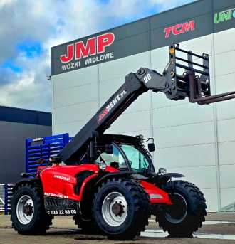 Wózki widłowe używane MANITOU MLT 741 140V+ ST4 S2 2020 PREMIUM WEITERE TELESKOPARMSTAPLER (13072791)
