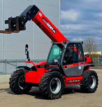 Wózki widłowe używane MANITOU MLT 845-120 LSU ST3B JMPRENT WEITERE TELESKOPARMSTAPLER (13035763)