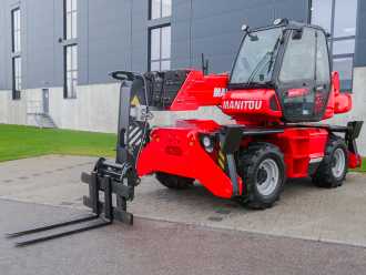 Wózki widłowe używane MANITOU MRT 1840 easy DIESEL TELESKOPARMSTAPLER (12947449)