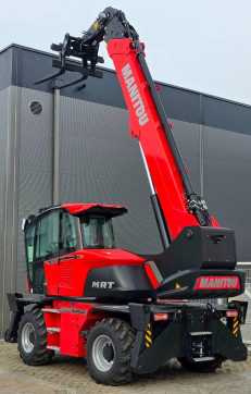 Wózki widłowe używane MANITOU MRT 1845 VISION 360 115D ST5 DEMO WEITERE TELESKOPARMSTAPLER (13010134)