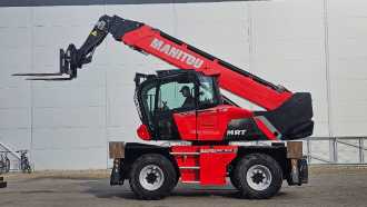 Wózki widłowe używane MANITOU MRT 1845 VISION 360 115D ST5 S1 WEITERE TELESKOPARMSTAPLER (13010134)