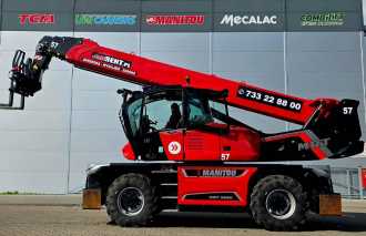 Wózki widłowe używane MANITOU MRT 2660 VISION+ EX RENTAL 2024 WEITERE TELESKOPARMSTAPLER (13064209)