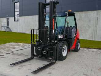 Wózki widłowe używane MANITOU MSI 35D ST5 S1 DIESEL GELAENDESTAPLER (12654394)