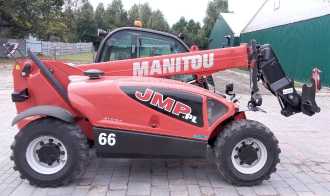 Wózki widłowe używane MANITOU MT 625 H (66) WEITERE TELESKOPARMSTAPLER (12989127)