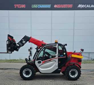 Wózki widłowe używane MANITOU MT 625 H (68) WEITERE TELESKOPARMSTAPLER (12989128)