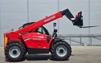 Wózki widłowe używane MANITOU MT 735 75D ST5 S1 - COMFORT WEITERE TELESKOPARMSTAPLER (13052331)