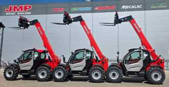 Wózki widłowe używane MANITOU MT 735 75D ST5 S1 - COMFORT WEITERE TELESKOPARMSTAPLER (13052331)