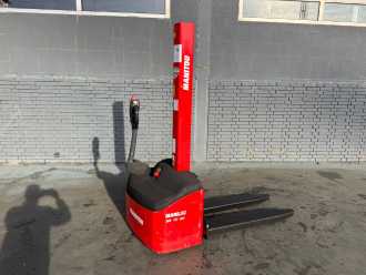 Wózki widłowe używane MANITOU Stacky 10S16 Baujahr 2019 Stunden 227 Akku Neu ELEKTRO HOCHHUBWAGENDEICHSEL (13001076)
