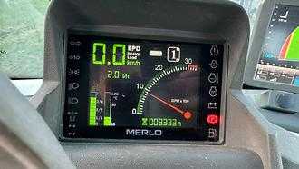 Wózki widłowe używane MERLO Roto 40.16 - 2019er - Viel Zubehör DIESEL TELESKOPARMSTAPLER (13076180)