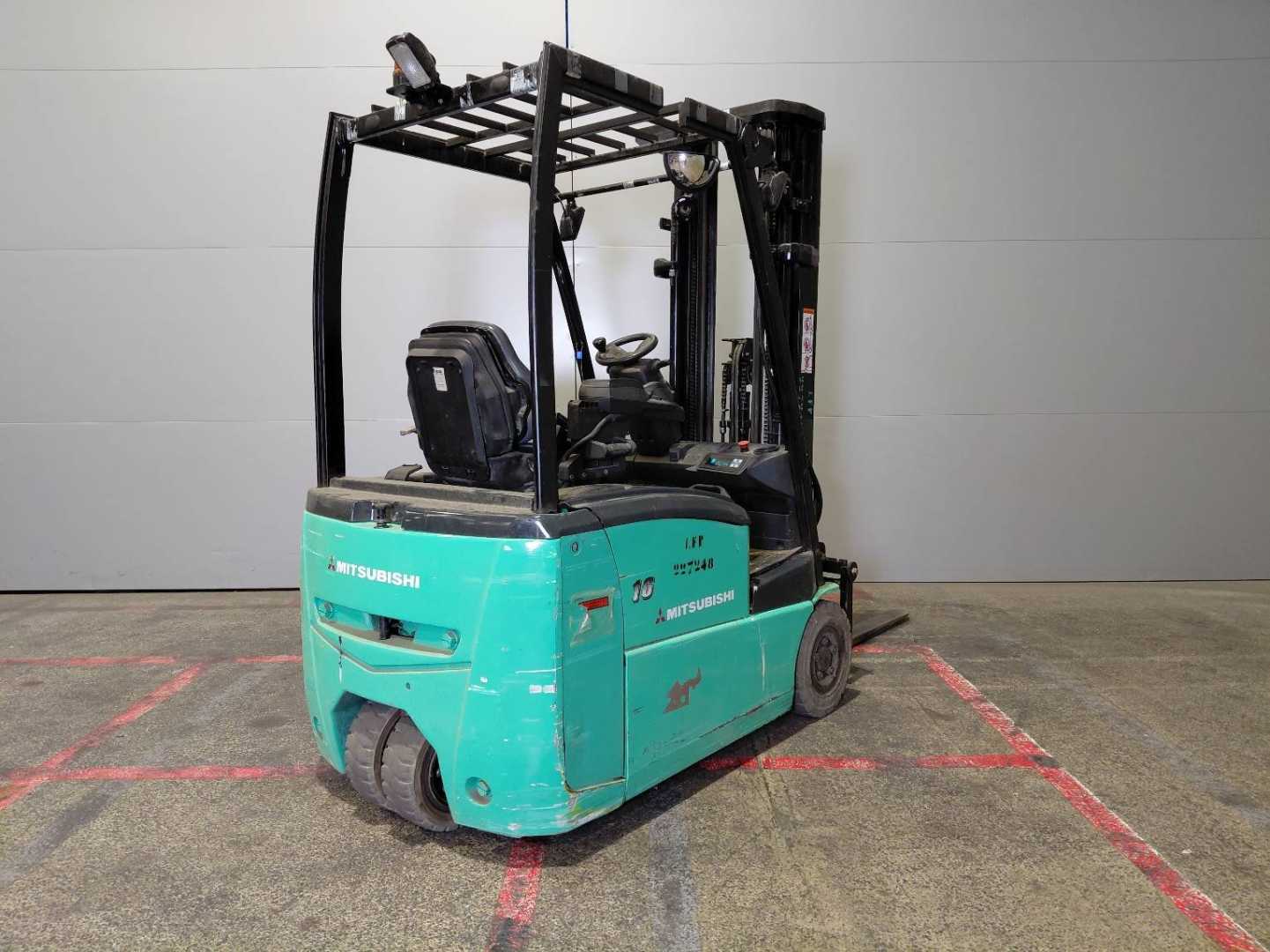 Wózki widłowe używane MITSUBISHI FB16CPNT ELEKTRO DREIRADFRONTSTAPLER (13065096)
