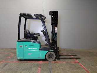 Wózki widłowe używane MITSUBISHI FB16CPNT ELEKTRO DREIRADFRONTSTAPLER (13065096)