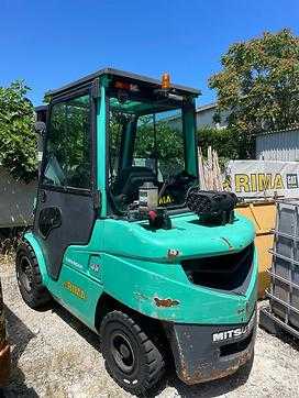 Wózki widłowe używane MITSUBISHI FD35N DIESEL VIERRADFRONTSTAPLER (13053048)