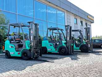 Wózki widłowe używane MITSUBISHI FG15N GAS VIERRADFRONTSTAPLER (13005106)