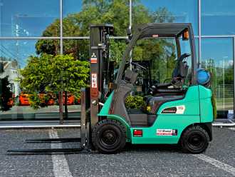Wózki widłowe używane MITSUBISHI FG15N GAS VIERRADFRONTSTAPLER (13005106)