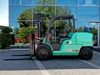 Wózki widłowe używane MITSUBISHI FG55NT GAS VIERRADFRONTSTAPLER (13005108)