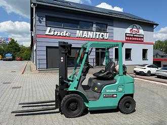 Wózki widłowe używane MITSUBISHI Mitsubishi FGE20T Petrol/LPG Forklift, FRONT and REAR Lights, Turn Signals BENZIN VIERRADFRONTSTAPLER (12999450)