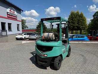 Wózki widłowe używane MITSUBISHI Mitsubishi FGE20T Petrol/LPG Forklift, FRONT and REAR Lights, Turn Signals BENZIN VIERRADFRONTSTAPLER (12999450)