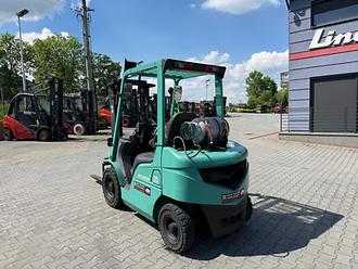 Wózki widłowe używane MITSUBISHI Mitsubishi FGE20T Petrol/LPG Forklift, FRONT and REAR Lights, Turn Signals BENZIN VIERRADFRONTSTAPLER (12999450)